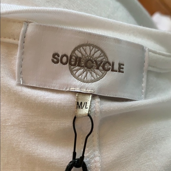 Soulcycle white long sleeve top *NEW WITH TAGS* - Picture 8 of 10